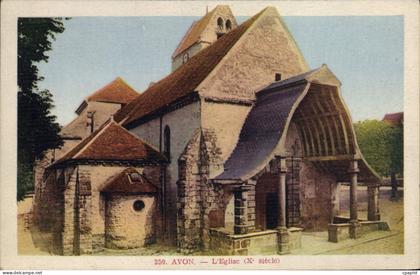 CPA Avon L'Eglise