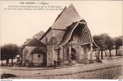 CPA AVON - L'Église (120656)