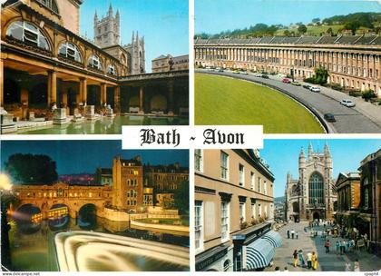 CPM Bath Avon The Delightful City Built On the Banks of The River Avon