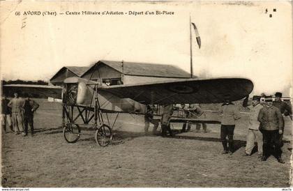 CPA AVORD Centre Militaire d'Aviation (613568)