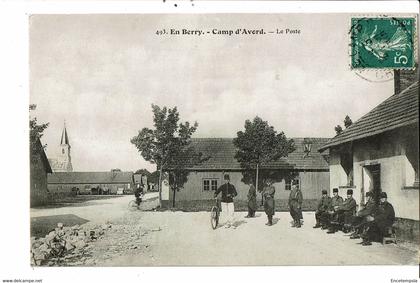 CPA - Carte postale - France- Avord Camp La Poste 1909  VM31461