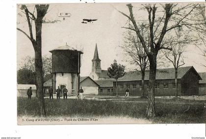 CPA - Carte postale - France-Avord - Camp Place du Château d'eau VM31455