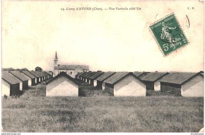 CPA-Carte Postale  France Avord Camp Vue partielle côté Est  1909 VM53487ok