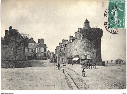 Carte Postale ancienne de AVRANCHES - La tourelle
