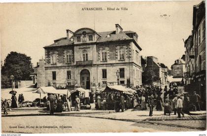CPA AVRANCHES - d'Hotel de Ville (209363)