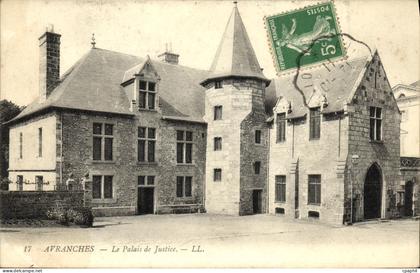 CPA Avranches Le Palais de Justice