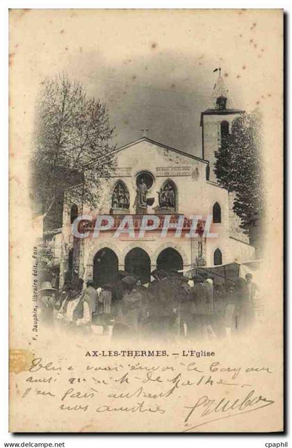 CPA Ax Les Thermes L'Eglise