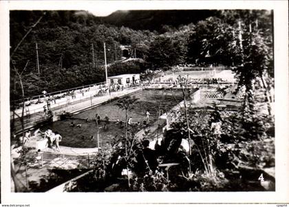 CPSM Ax les Thermes piscine