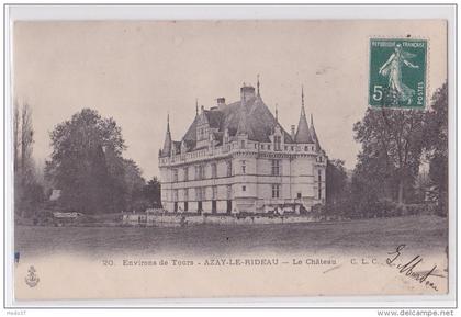 Azay-le-Rideau - Environs de Tours - Le Château