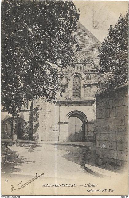 Azay-le-Rideau - L'Eglise