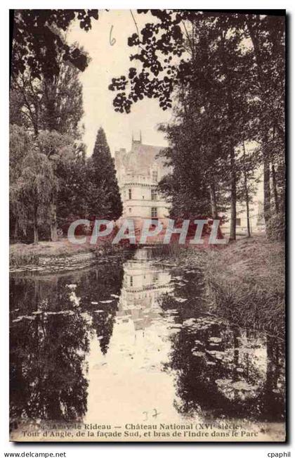 CPA Azay le Rideau Chateau National