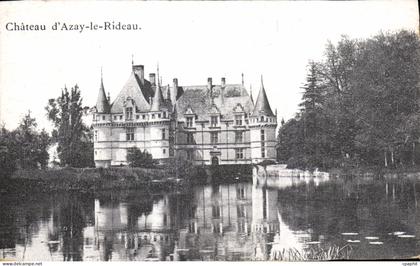 CPA Chateau Azay le Rideau