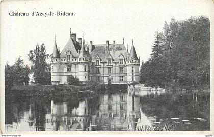 CPA Chateau d Azay le Rideau