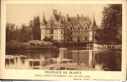 CPA Chateau d'Azay le Rideau