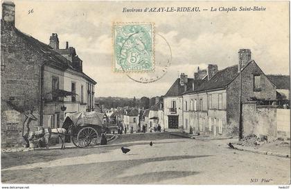 Environs d'Azay-le-Rideau - La Chapelle Saint-Blaise