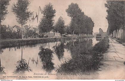 77 BAGNEAUX SUR LOING LE CANAL