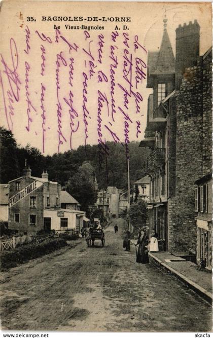 CPA BAGNOLES-de-l'ORNE- Vieux-BAGNOLES (355832)