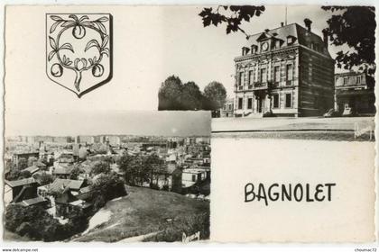 (93) 039, Bagnolet, Raymon A, La Mairie, Vue générale, non voyagée,  TB