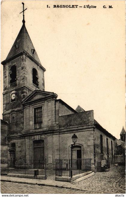 CPA Bagnolet Eglise (1360934)
