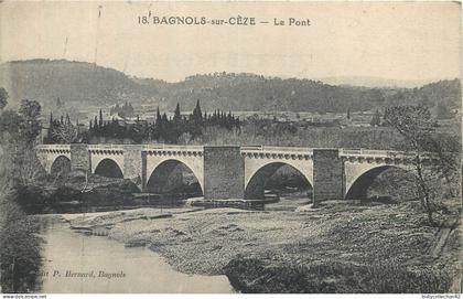 CPA Bagnols-sur-Cèze  30/84