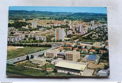 Cpm, Bagnols sur Céze, vue générale aérienne, Gard 30