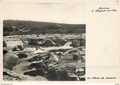 CPM Environs de Bagnols sur Ceze Gard Les Chutes du Sautadet