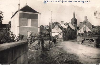 53 Bais rue Sainte Gemmes CPSM PF cachet Bais 1952