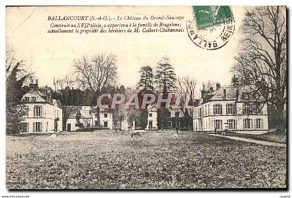 Ballancourt - Le Chateau du Grand Saussaye - CPA