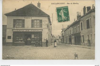 BALLANCOURT SUR ESSONNE - Rue du Martroy (CAFÉ DE PARIS )