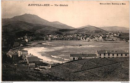 CPA  Carte Postale France  Banyuls-sur-Mer  Vue générale 1905 VM105950