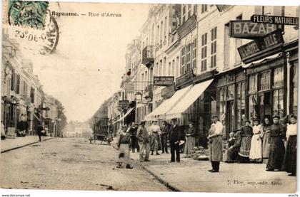 CPA BAPAUME - Rue d'ARRAS (220346)