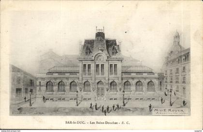 Bar le Duc CPA Les Bains douches