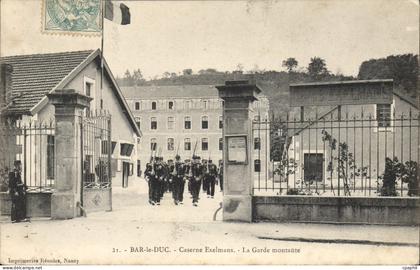 CPA Bar le Duc Caserne Exelmans Militaria