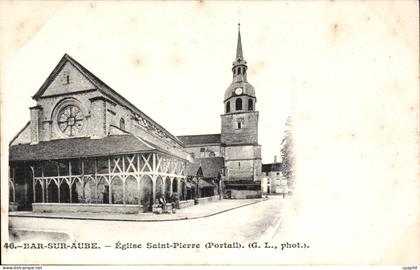 Bar sur Aube - Eglise Saint Pierre - CPA