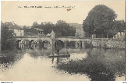 Bar-sur-Aube - L'Aube et le Pont d'Aube