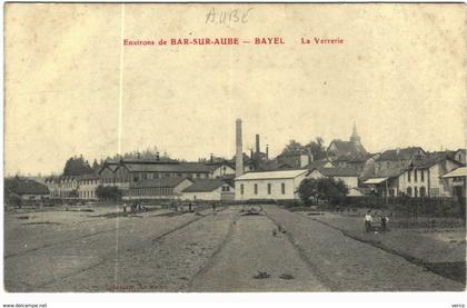 Carte Postale Ancienne  De BAR SUR AUBE-BAYEL-La Verrerie