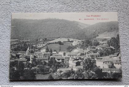 Cpa 1904, Barbazan, vue générale, haute Garonne 31