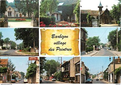 77 - Barbizon - Multivues - Automobiles - CPM - Voir Scans Recto-Verso