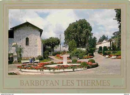 Carte Postale - 32 - Barbotan les Thermes - Le Parc - Fleurs - Flamme Postale de Barbotan les Thermes - CPM - Voir Scans