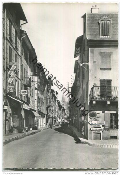 Barcelonnette - Rue Manuel - Ansichtskarte Großformat
