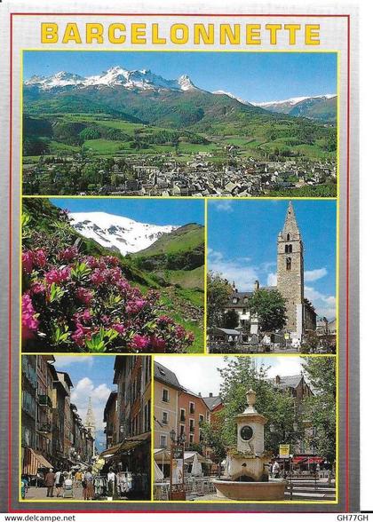 CP BARCELONNETTE -non circulée