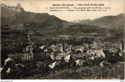 CPA Route des Alpes,Barcelonnette (992190)
