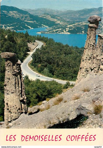 CPM Les Alpes Sur la route Briancon Barcelonnette