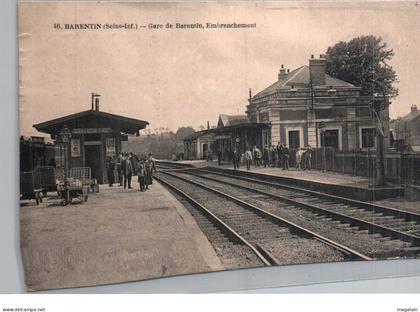 Barentin : gare de Barentin, embranchement