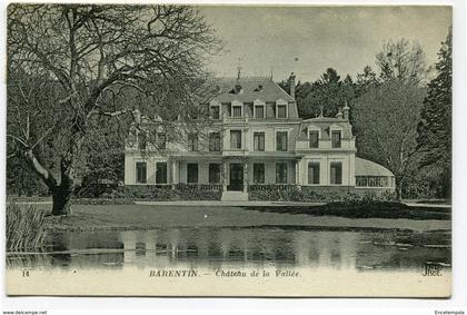 CPA - Carte postale - France - Barentin - Château de la Vallée - 1924 (CP2688)