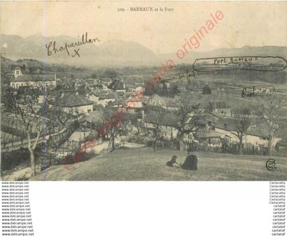 38.  BARRAUX et le Fort .