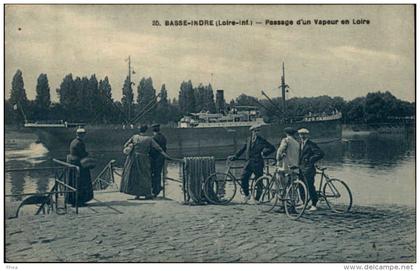 44 - BASSE-INDRE - bateau vapeur