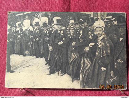 CPA - Une Noce en Basse-Normandie
