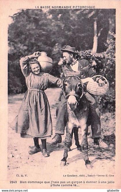 la basse normandie pittoresque - ane - bien dommage ....