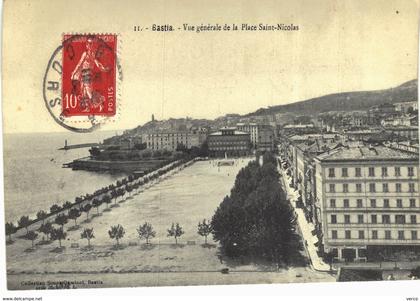 Carte postale ancienne de BASTIA